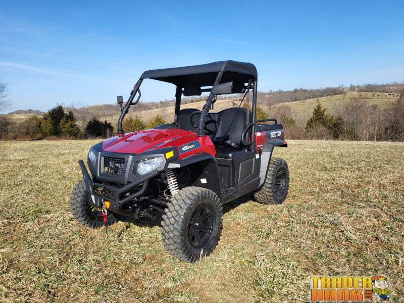 HiSun Sector 450 - Soft Top for Hard Windshield | UTV Accessories - Free shipping