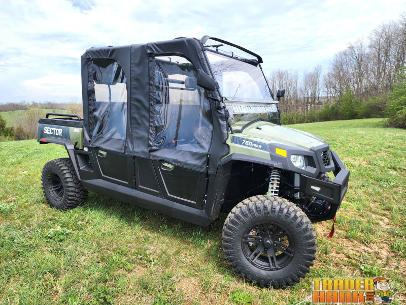 HiSun Sector 750 Crew - Door/Rear Window Combo | UTV Accessories - Free shipping
