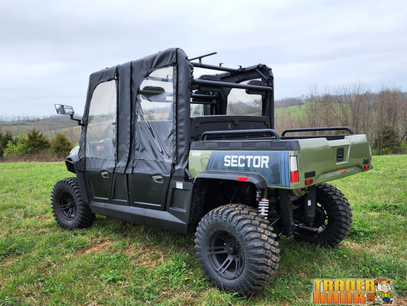 HiSun Sector 750 Crew - Soft Upper Doors | UTV Accessories - Free shipping