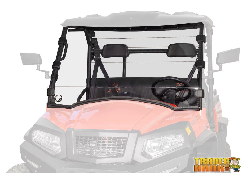 HiSun Sector Scratch-Resistant Full Windshield | Free shipping
