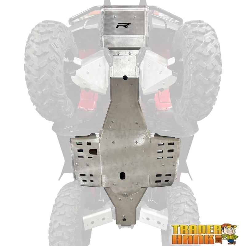 Honda FourTrax Rubicon 700 Ricochet Frame Skid Plate Set | Free shipping