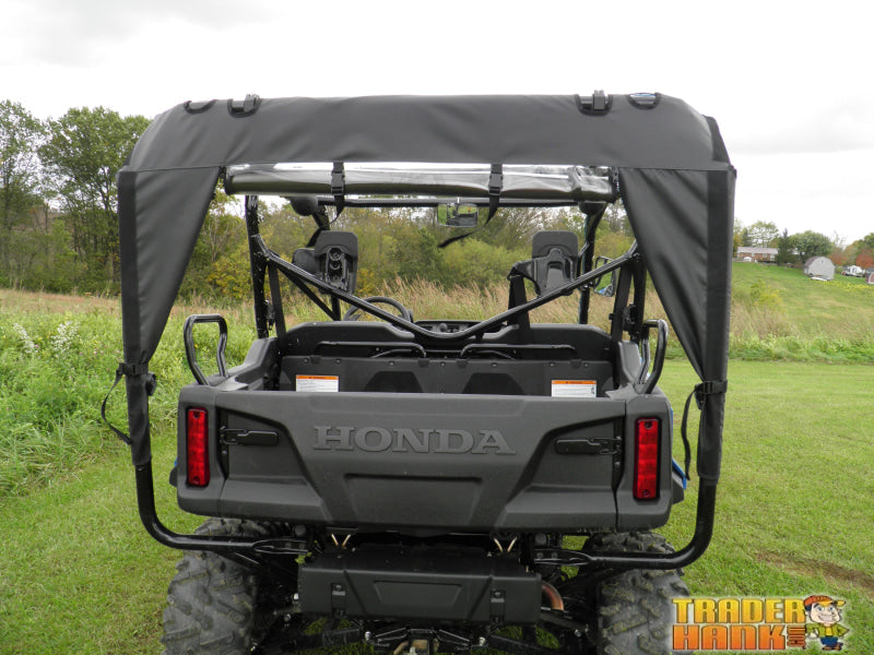 Honda Pioneer 1000-5 - Full Cab Enclosure for Hard Windshield (Upper Doors/Rear Panel/Center Panel/Soft Top) | UTV Accessories - Free