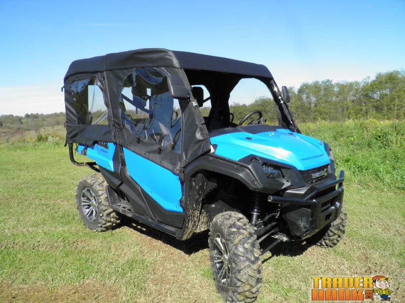 Honda Pioneer 1000-5 - Full Cab Enclosure for Hard Windshield (Upper Doors/Rear Panel/Soft Top) | UTV Accessories - Free shipping