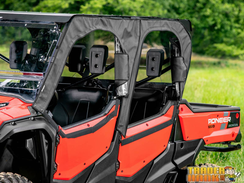 Honda Pioneer 1000-6 Primal Soft Cab Enclosure Upper Doors | UTV Accessories - Free shipping