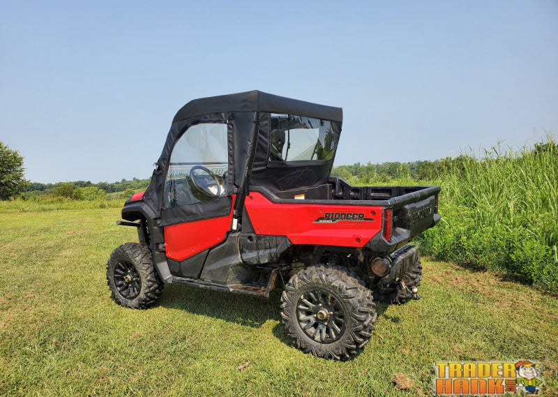 Honda Pioneer 1000 - Full Cab Enclosure for Hard Windshield (Upper Doors) | UTV Accessories - Free shipping