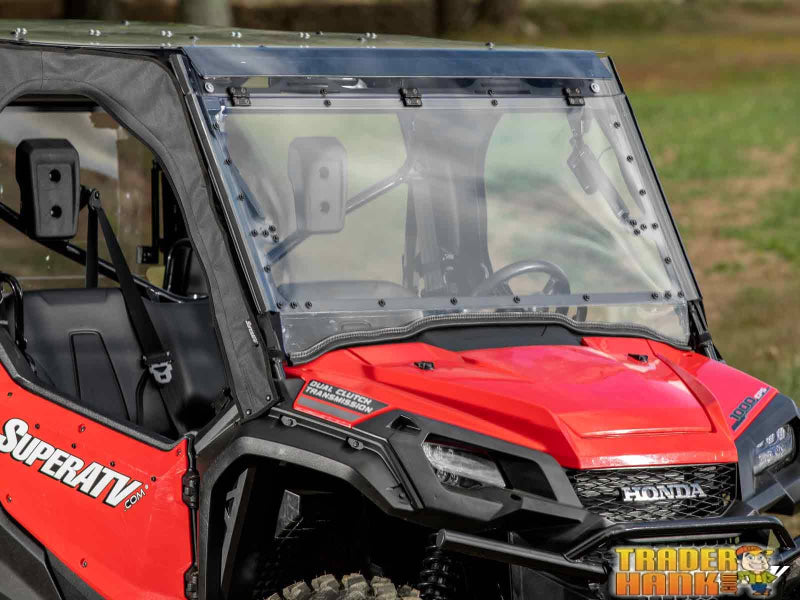 Honda Pioneer 1000 and 1000-5 MaxDrive Power Flip Windshield | Free shipping