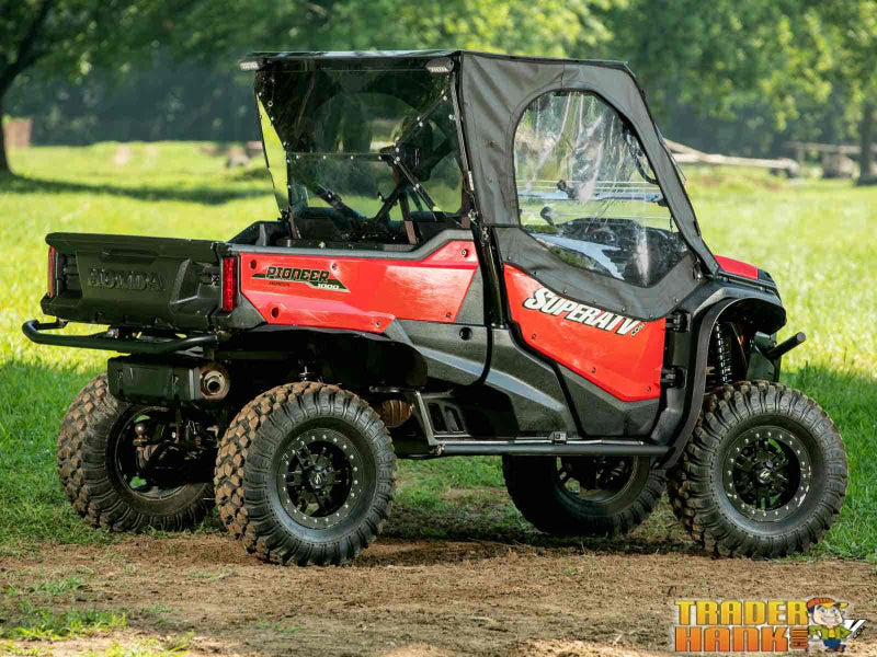 Honda Pioneer 1000 Primal Soft Cab Enclosure Upper Doors | UTV Accessories - Free shipping