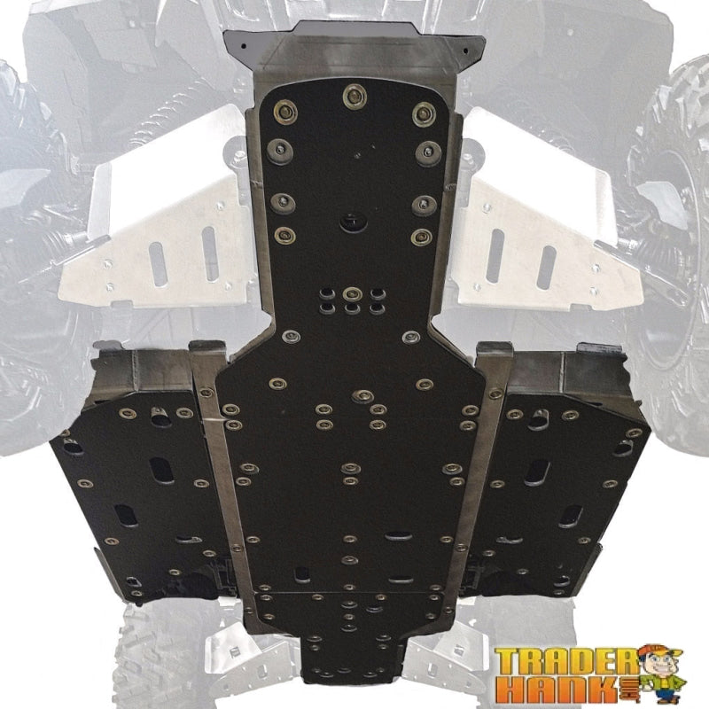 Honda Pioneer 1000 Ricochet 5-Piece Floorboard Rock Sliders & Center Frame Skids | Free shipping