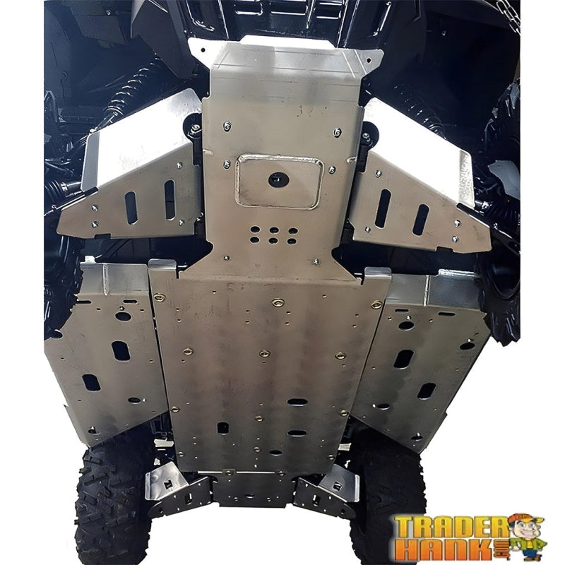 Honda Pioneer 1000 Ricochet 9-Piece Complete Skid Plate Set in Aluminum or with 1/4’’ UHMW Layer | Free shipping