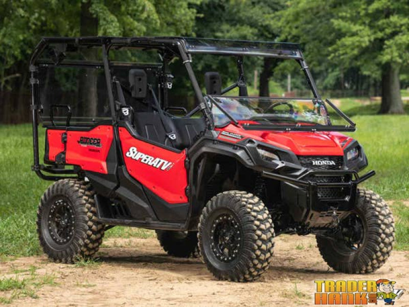 Honda Pioneer 1000 Scratch-Resistant 3-in-1 Windshield | UTV Accessories - Free shipping