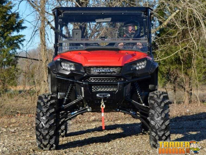 Honda Pioneer 1000 Scratch Resistant Flip Windshield | SUPER ATV WINDSHIELDS - Free Shipping