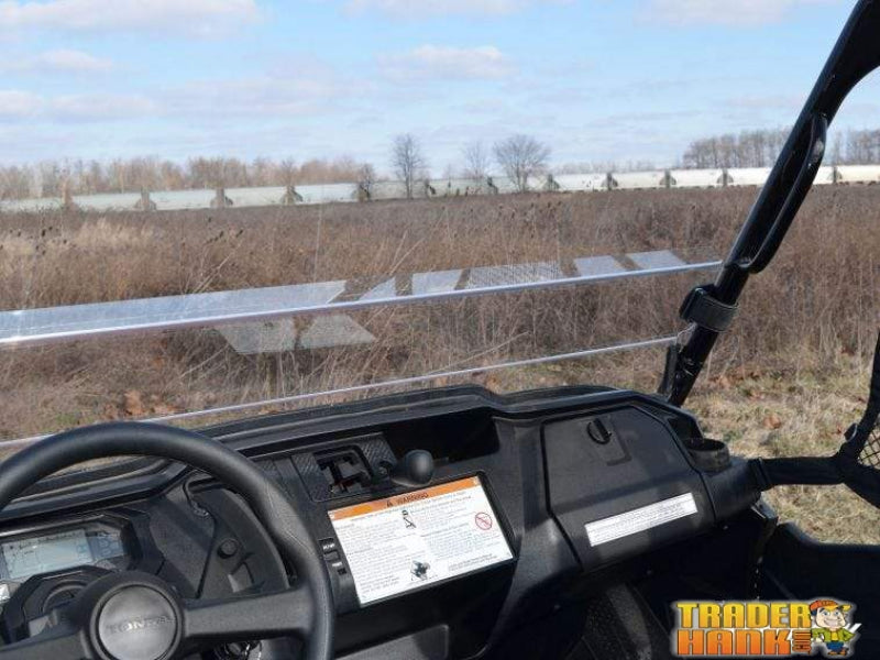 Honda Pioneer 1000 Scratch Resistant Half Windshield | Free shipping