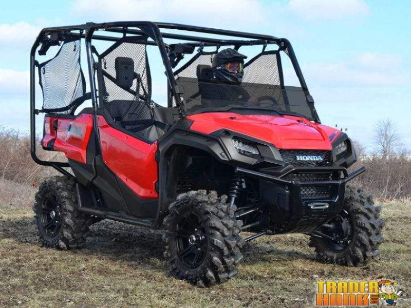 Honda Pioneer 1000 Scratch Resistant Half Windshield | SUPER ATV WINDSHIELDS - Free Shipping