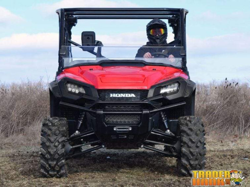 Honda Pioneer 1000 Scratch Resistant Half Windshield | SUPER ATV WINDSHIELDS - Free Shipping