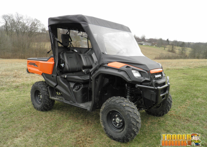 Honda Pioneer 1000 - Vinyl Windshield/Top Combo | UTV Accessories - Free shipping