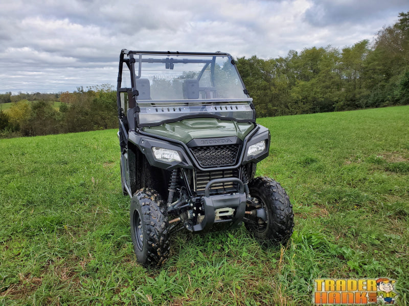Honda Pioneer 500 - 2 Pc Windshield with Vent Clamp and Hard CoatÃ‚Â Options | UTV Accessories - Free shipping