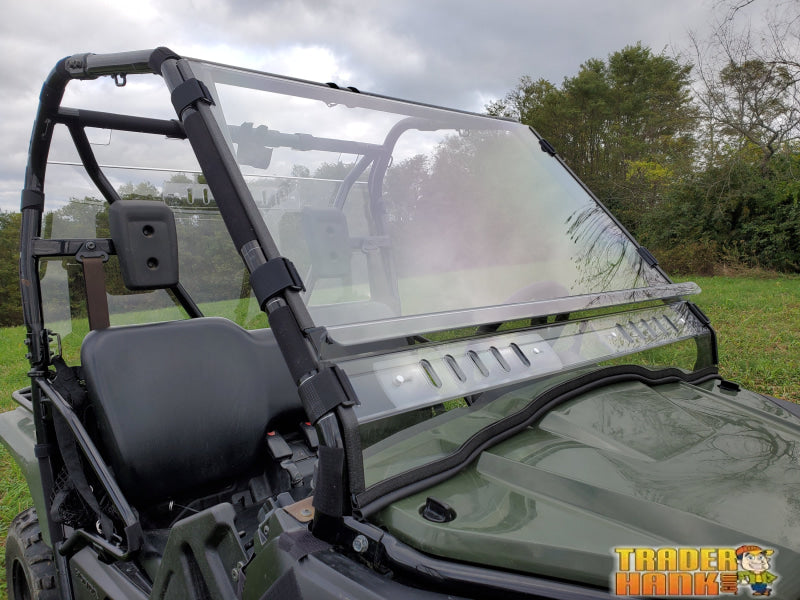 Honda Pioneer 500 - 2 Pc Windshield with Vent Clamp and Hard CoatÃ‚Â Options | UTV Accessories - Free shipping