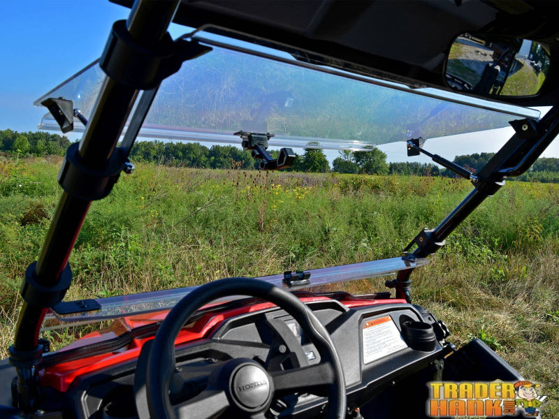 Honda Pioneer 520 Scratch Resistant Flip Windshield | Free shipping