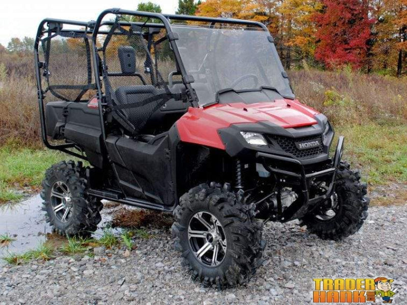 Honda Pioneer 700 Scratch Resistant Full Windshield | Free shipping