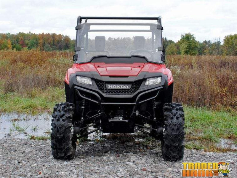 Honda Pioneer 700 Scratch Resistant Full Windshield | SUPER ATV WINDSHIELDS - Free Shipping