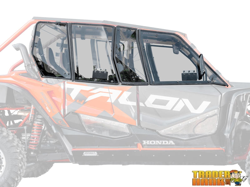 Honda Talon 1000-4 Hard Cab Enclosure Upper Doors | UTV Accessories - Free shipping