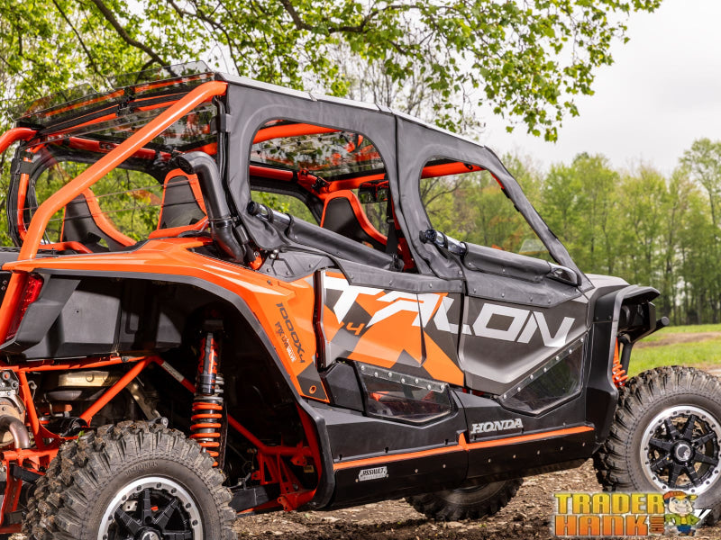Honda Talon 1000X-4 Primal Soft Cab Enclosure Upper Doors | UTV Accessories - Free shipping