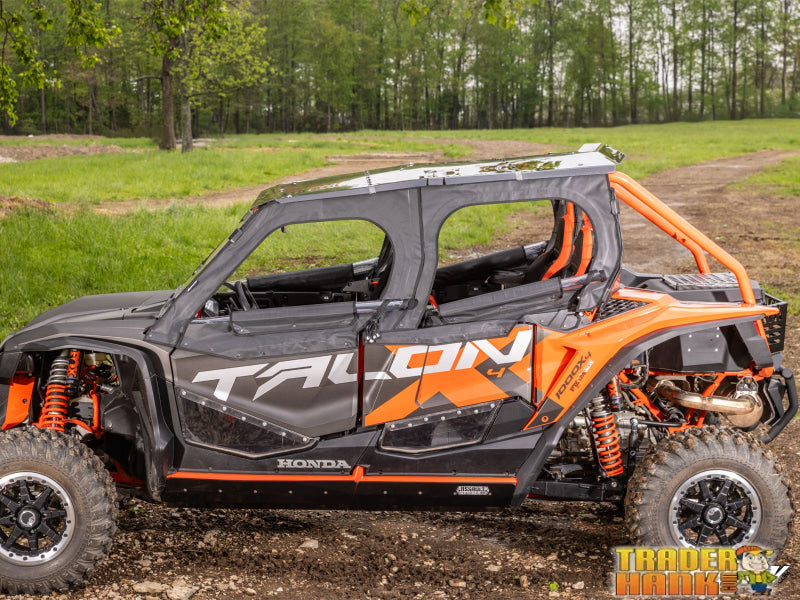Honda Talon 1000X-4 Primal Soft Cab Enclosure Upper Doors | UTV Accessories - Free shipping