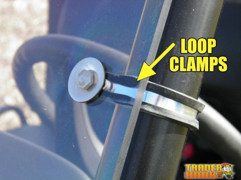 Honda Talon 2-Seater - 1 Pc Windshield w/Vent Clamp and Hard Coat Options | UTV Accessories - Free shipping