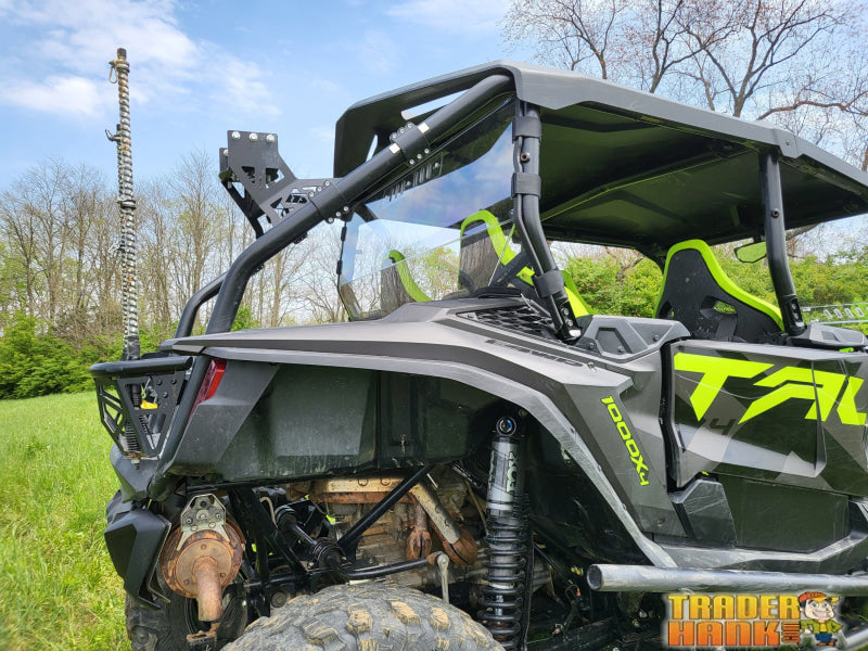 Honda Talon 4-Seater - 1-Pc Lexan Back Panel w/Vent Option | UTV Accessories - Free shipping