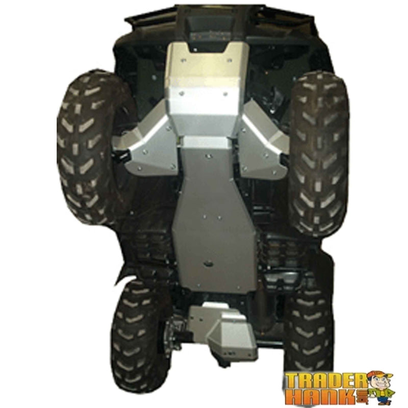 Honda TRX350 & TRX400 Fourtrax Rancher Ricochet 5-Piece Complete Aluminum Skid Plate Set | Free shipping