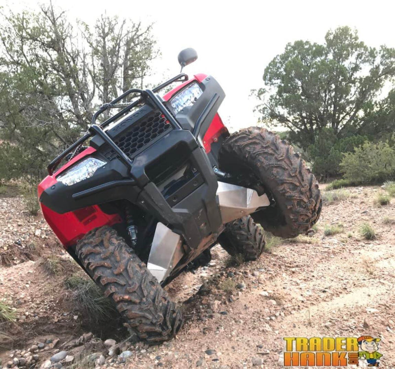 Honda TRX420 FourTrax Rancher (Straight Axle) Ricochet 2-Piece A-Arm & CV Boot Guard Set | ATV Skidplates - Free shipping
