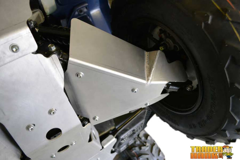 Honda TRX420 Fourtrax Rancher (Straight Axle) Ricochet 7 - Piece Complete Aluminum Skid Plate Set | ATV Skidplates - Free shipping