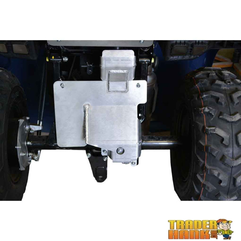 Honda TRX420 Fourtrax Rancher (Straight Axle) Ricochet 7-Piece Complete Aluminum Skid Plate Set | ATV Skidplates - Free shipping