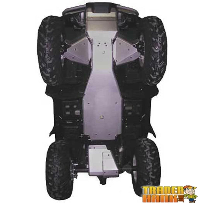 Honda TRX520 FourTrax Foreman (Solid Axle) Ricochet 5-Piece Complete Aluminum Skid Plate Set | ATV Skidplates - Free shipping