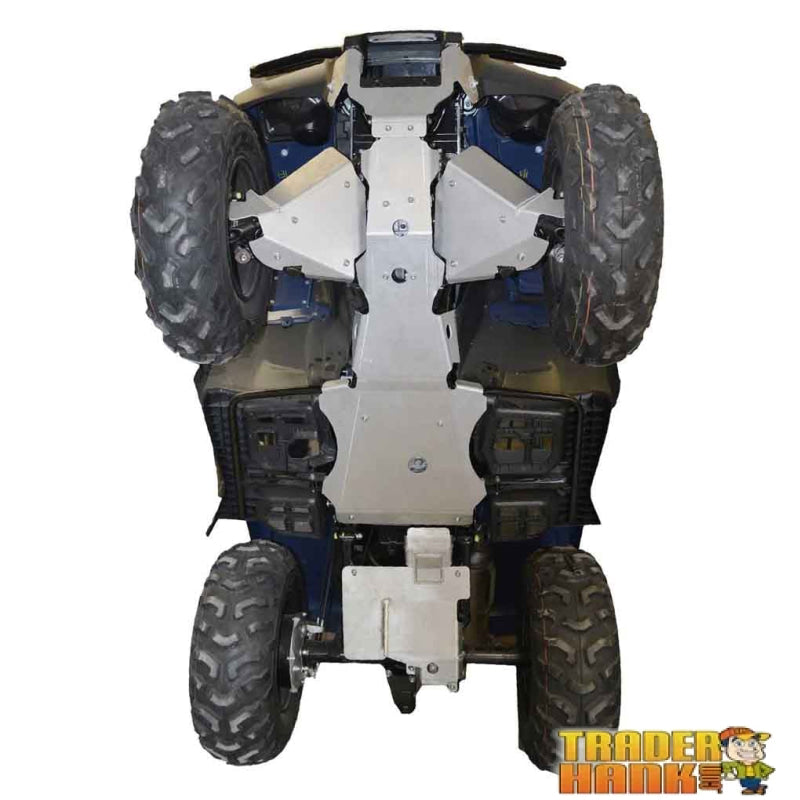 Honda TRX520 FourTrax Foreman (Solid Axle) Ricochet 5-Piece Complete Aluminum Skid Plate Set | ATV Skidplates - Free shipping