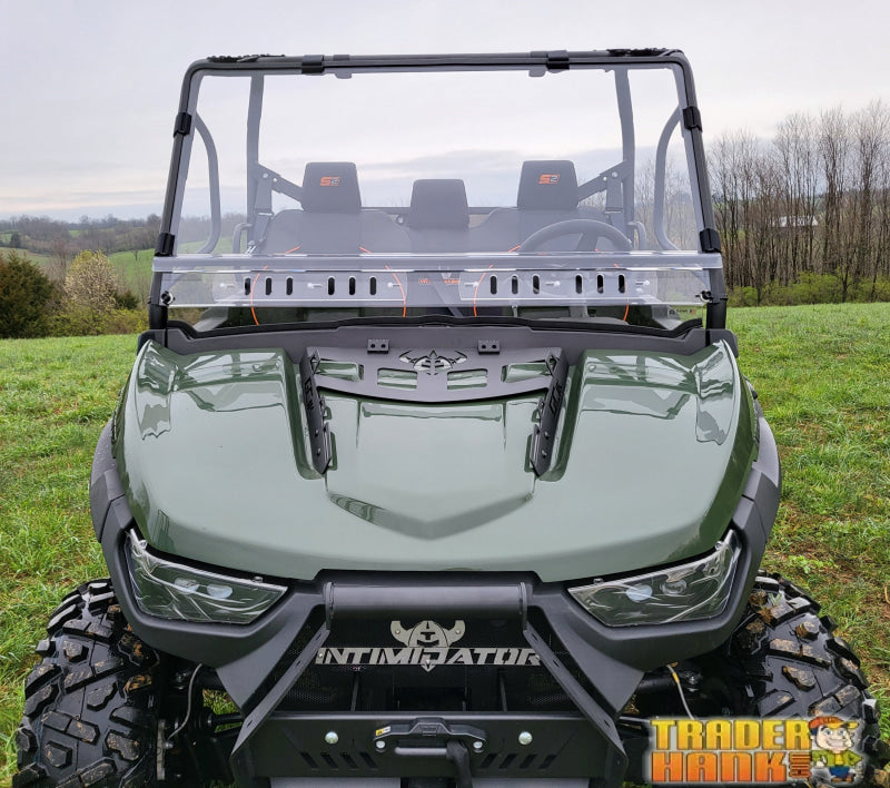 Intimidator GC1K 3-Seater - 2 Pc Windshield with Vent Clamp and Hard Coat Options | UTV Accessories - Free shipping