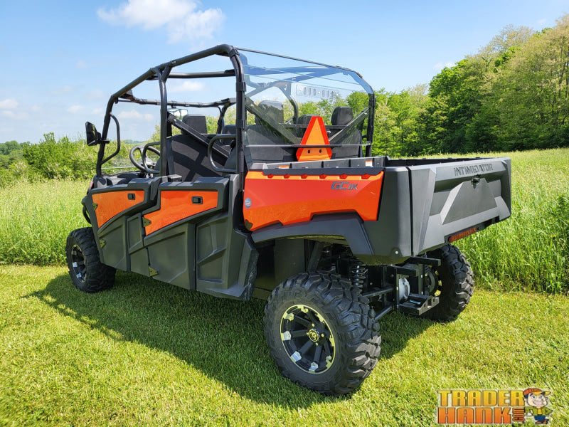 Intimidator GC1K 6-Seater - Lexan Back Panel w/Clamp and Vent Options | UTV Accessories - Free shipping