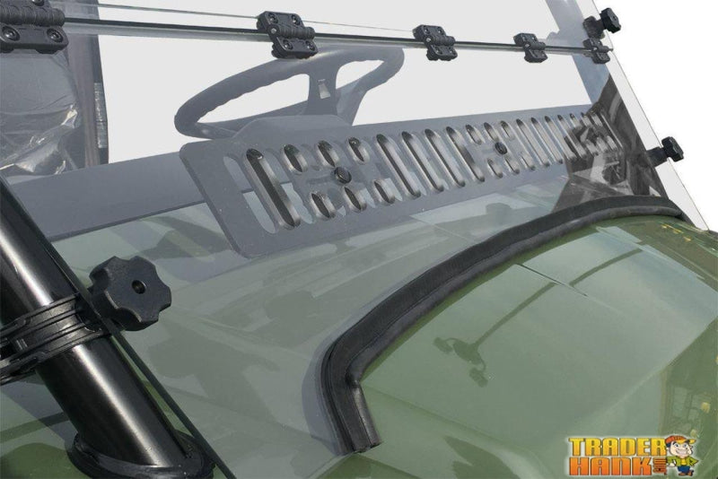 John Deere Gator 625/825 Hinged Windshield With Sliding Vent - Hard Coated | UTV ACCESSORIES - Free shipping