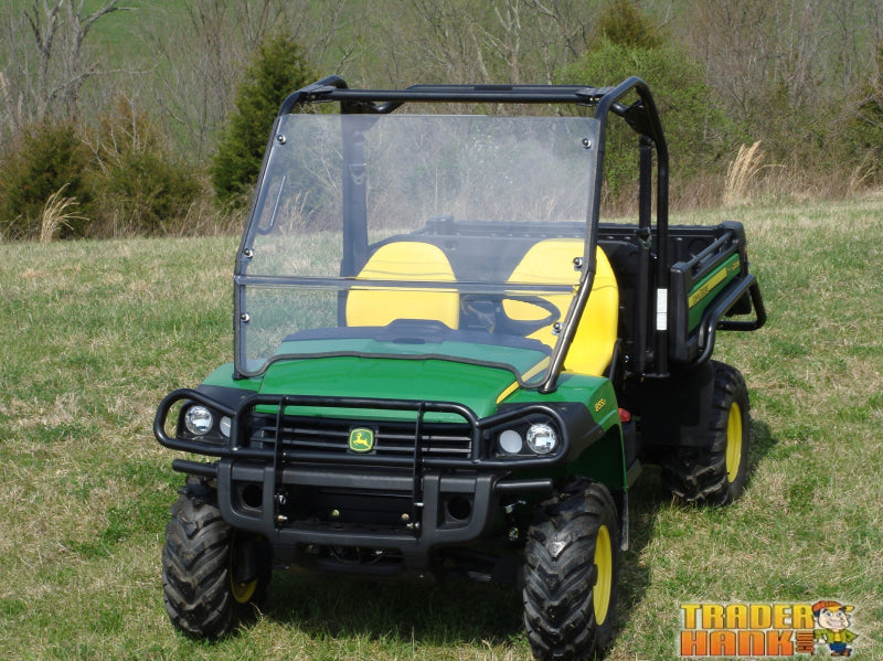 John Deere Gator HPX/XUV - 2 Pc Scratch-Resistant Windshield | UTV Accessories - Free shipping