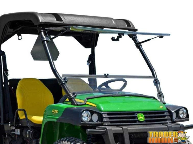 John Deere Gator Scratch Resistant Flip Windshield | SUPER ATV WINDSHIELDS - Free Shipping