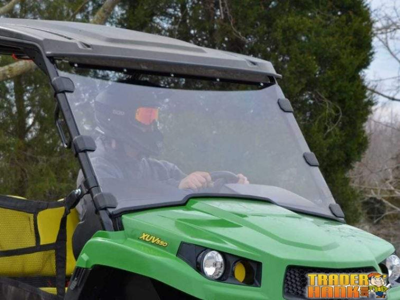John Deere Gator XUV Full Windshield - Scratch Resistant | SUPER ATV WINDSHIELDS - Free Shipping