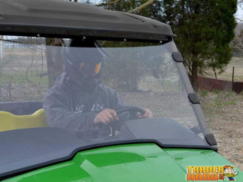 John Deere Gator XUV Full Windshield - Scratch Resistant | SUPER ATV WINDSHIELDS - Free Shipping