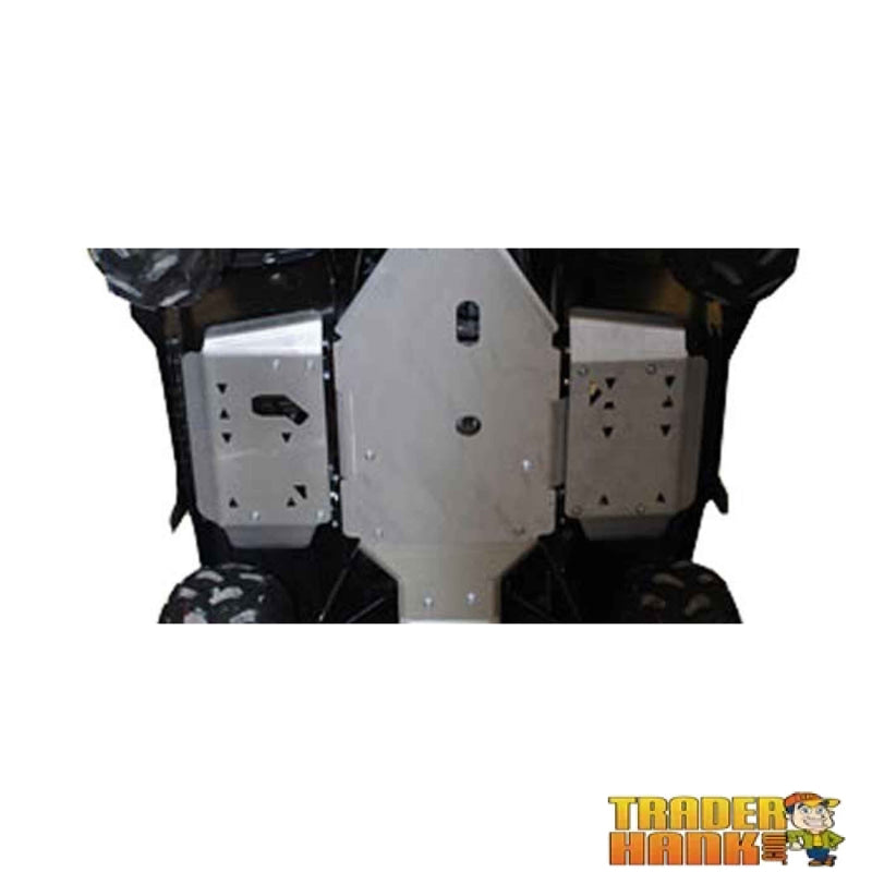 Kawasaki Brute Force 650 (I.R.S) Ricochet 2-Piece Aluminum Floorboard Skid Plates | Free shipping