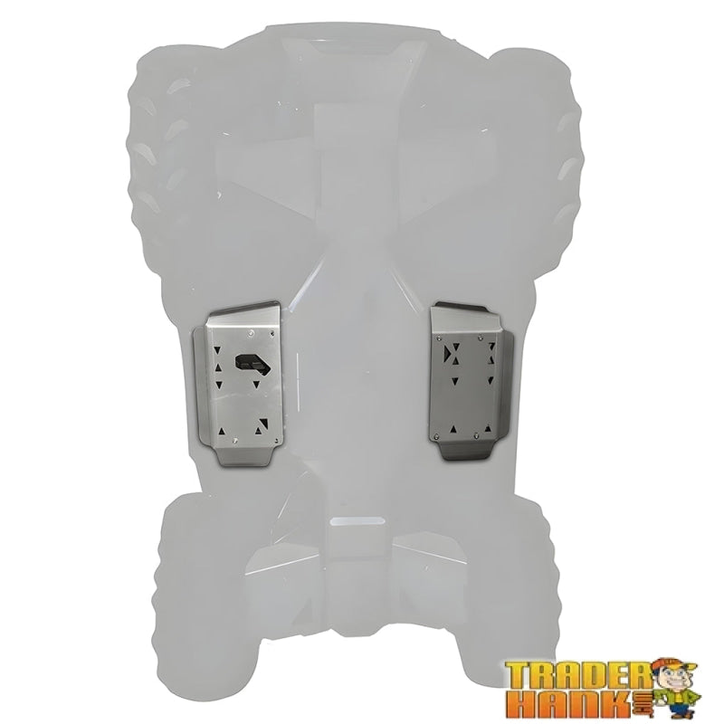 Kawasaki Brute Force 650 (I.R.S) Ricochet 2-Piece Aluminum Floorboard Skid Plates | Free shipping