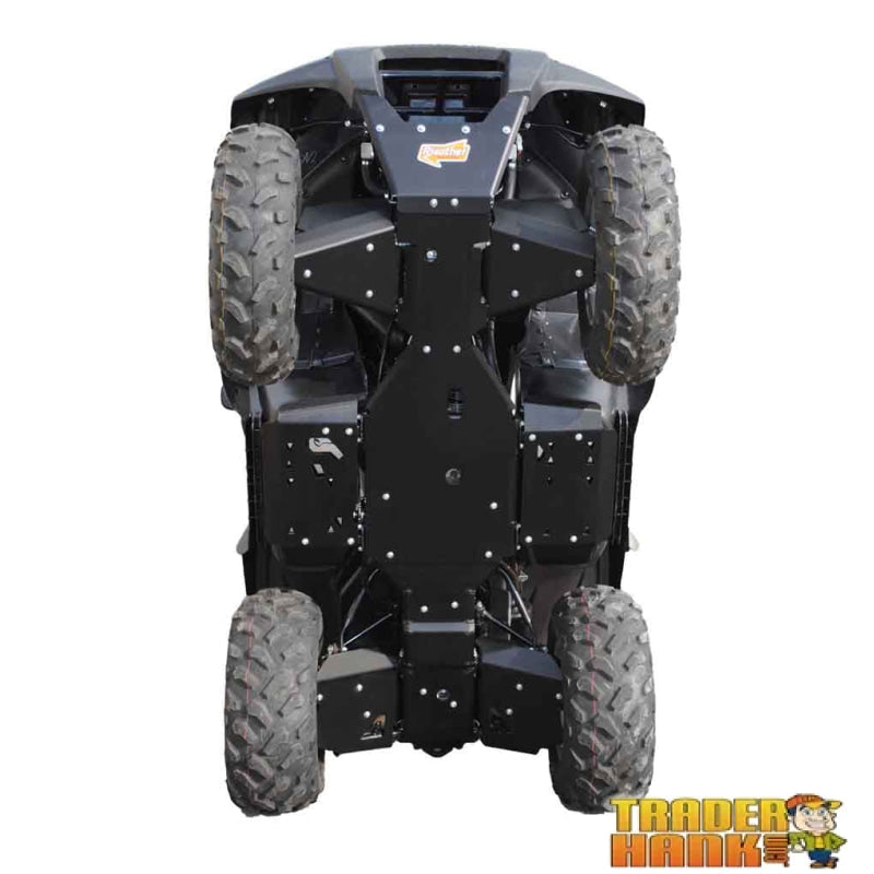 Kawasaki Brute Force 650 (I.R.S) Ricochet 3-Piece Full Frame Aluminum Skid Plate Set | Free shipping
