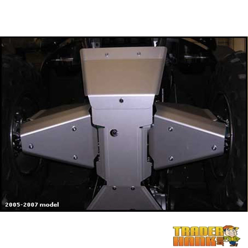 Kawasaki Brute Force 750 Ricochet 3-Piece Full Frame Aluminum Skid Plate Set | Free shipping
