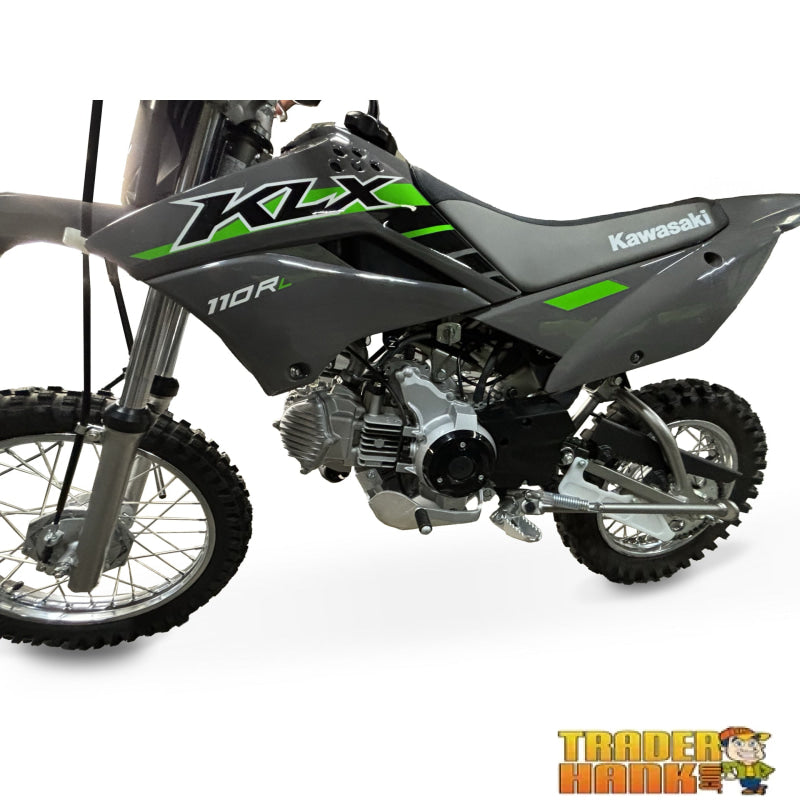 Kawasaki KLX110R Ricochet Skid Plate | Motor Cycle Skid Plates - Free shipping