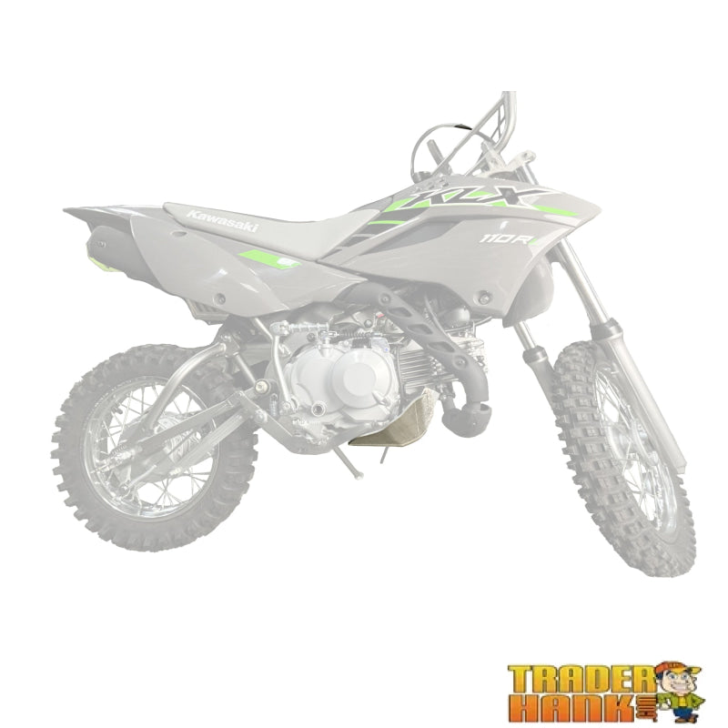 Kawasaki KLX110R Ricochet Skid Plate | Motor Cycle Skid Plates - Free shipping