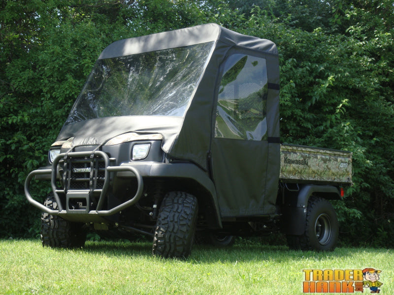 Kawasaki Mule 3000/3010 - Full Cab Enclosure with Vinyl Windshield | UTV Accessories - Free shipping