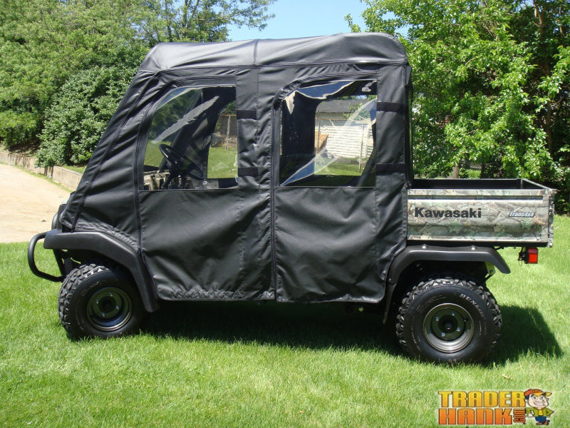 Kawasaki Mule 3000/3010 Trans - Full Cab Enclosure with Vinyl Windshield | UTV Accessories - Free shipping